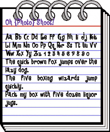 Oh {Photo} Shoot! Regular animated font preview Oh {Photo} Shoot! Regular animated font preview